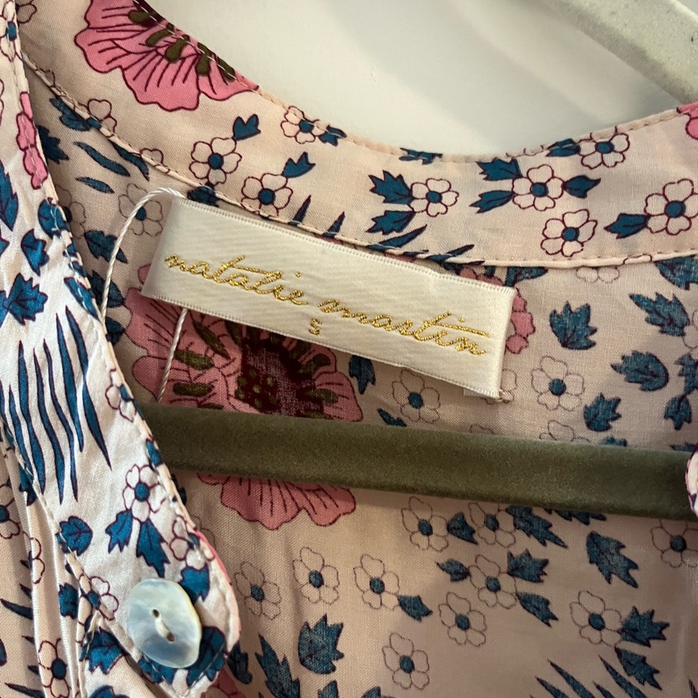 Natalie Martin Pink Floral Long-Sleeve Tunic - Picture 2 of 2